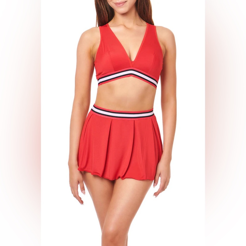 New Women’s 3 piece Cheerleading Set Sz M